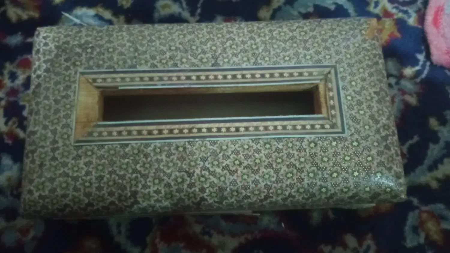 جادستمال کاغذی خاتم مقدارکمی ازخاتم کاریش کنده شده|صنایع دستی و سایر لوازم تزئینی|شیراز, سعدیه شمالی|دیوار