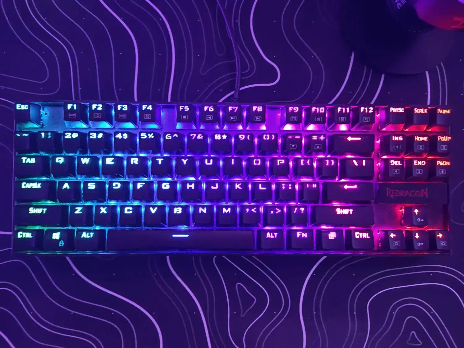کیبورد گیمینگ ردراگون مدل k552 rgb سوییچ آبی|قطعات و لوازم جانبی رایانه|تهران, نازی‌آباد|دیوار