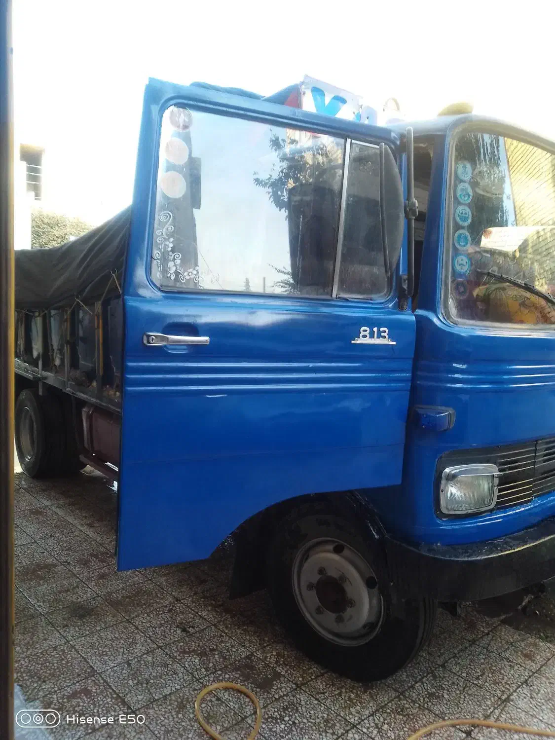 خاور813|خودرو سنگین|قم, نیروگاه|دیوار