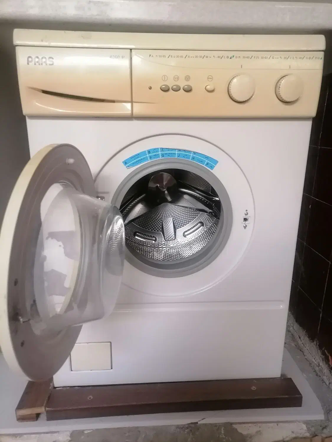 ماشین لباسشویی پارس دو تایمره موتور المانی|ماشین لباسشویی و خشک‌کن لباس|ابهر, |دیوار