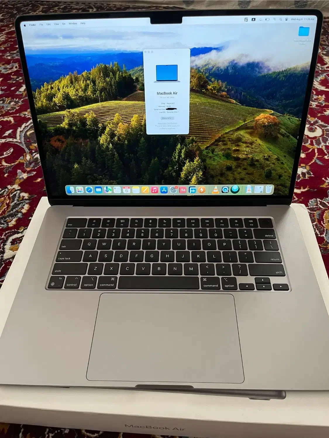 مک بوک Macbook Air 15|رایانه همراه|قم, باجک دو|دیوار