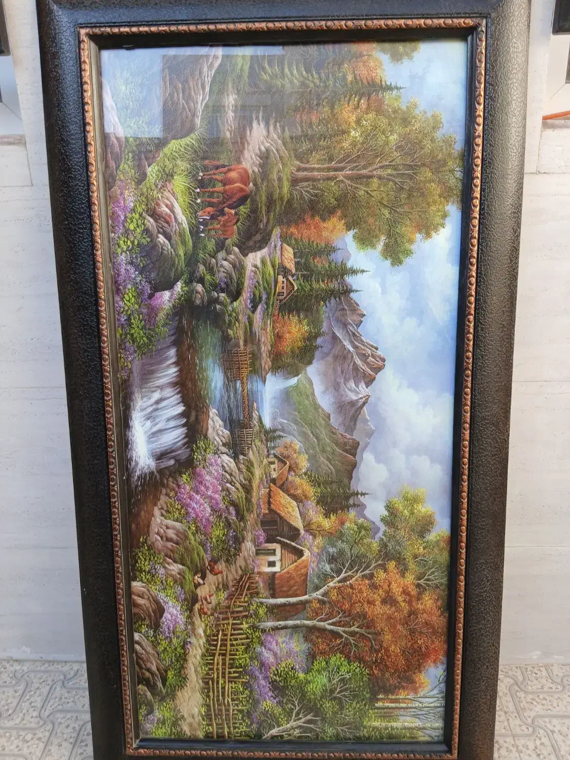 تابلو منظره|تابلو، نقاشی، عکس|یزد, |دیوار