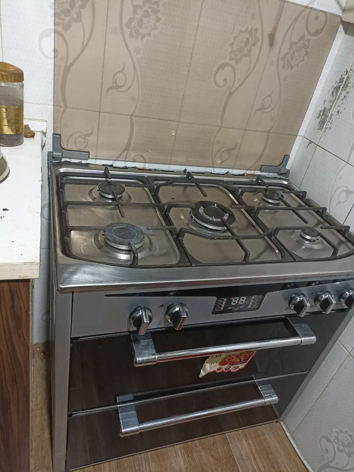 اجاق گاز استیل طرح فر|اجاق گاز و لوازم برقی پخت‌وپز|مشهد, طلاب|دیوار