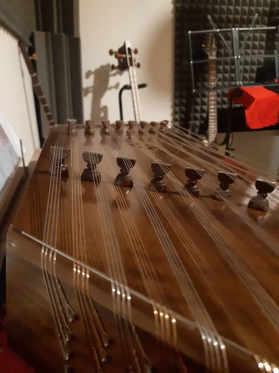 سنتور حرفه ای تایید شده|سازهای سنتی|پرند, فاز ۶|دیوار