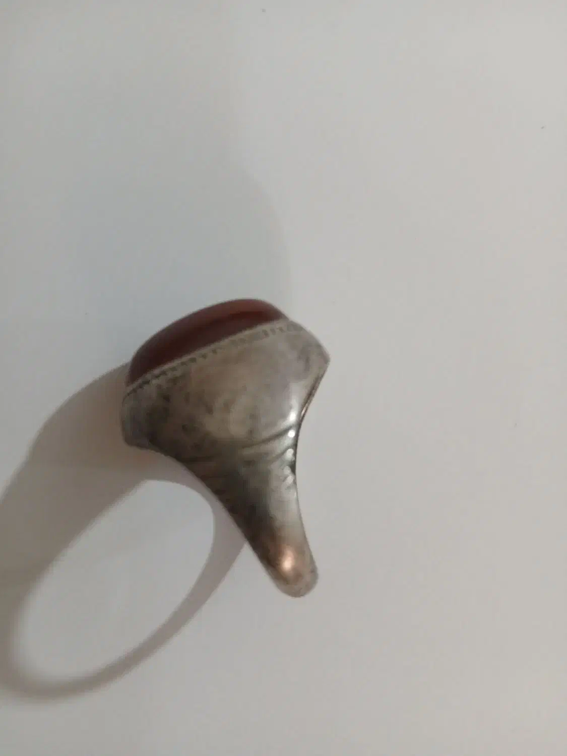 انگشتر نقره عقیق مردونه قدیمی|جواهرات|مشهد, چهارچشمه|دیوار