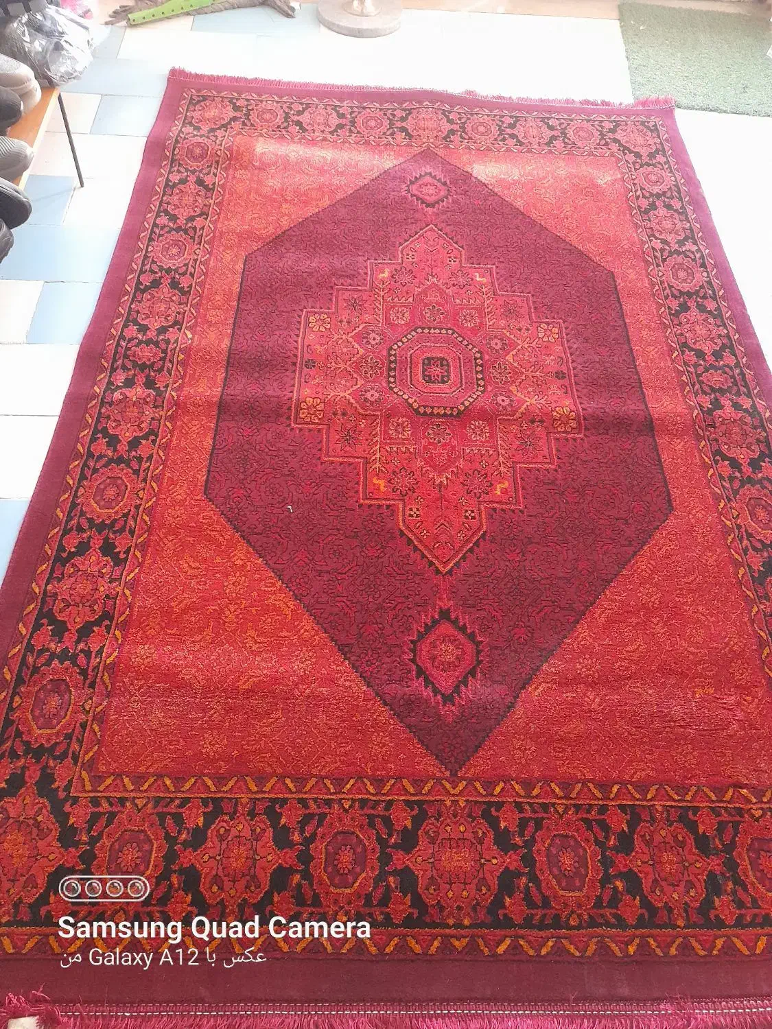 فرش نو۴ تخته|فرش|کرمانشاه, |دیوار