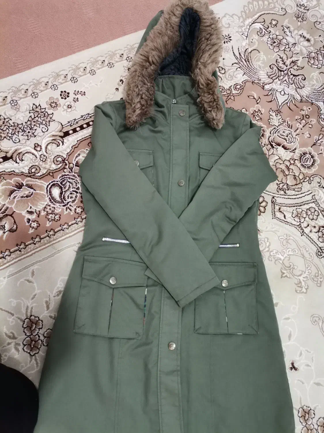 پالتو کاپشنی گرم زمستانی|لباس|قلعه شاهین, |دیوار