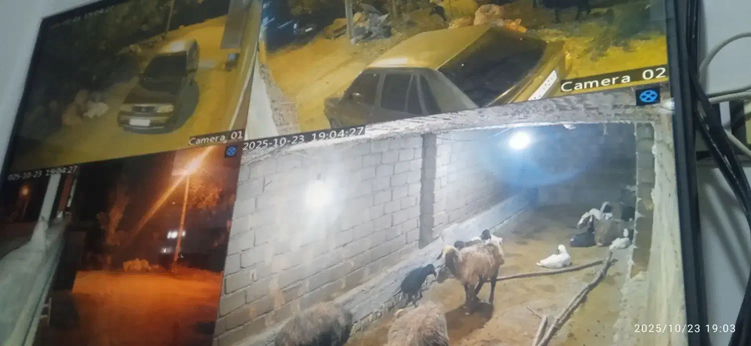 دوربین دید در شب رنگی|دوربین مداربسته|الشتر, |دیوار