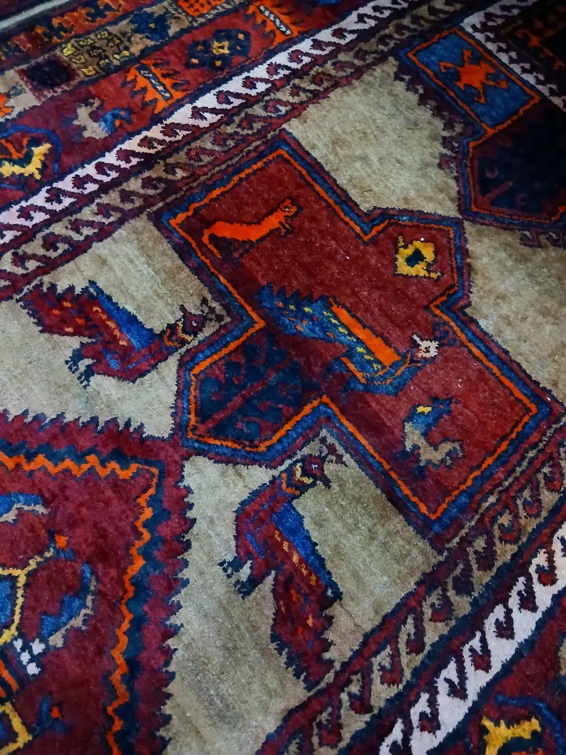 فرش دستبافت آنتیک|فرش|قم, نیروگاه|دیوار