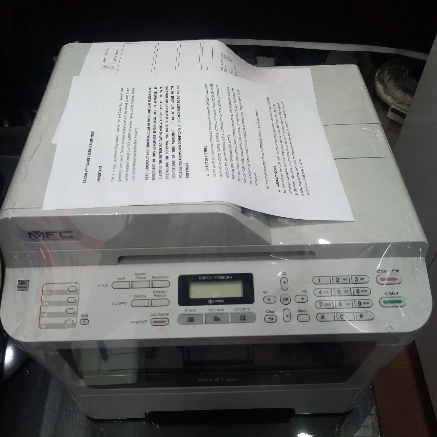 پرینتر چهارکاره برادر مدل7360و 7340 و 7030|پرینتر، اسکنر، کپی، فکس|میبد, |دیوار