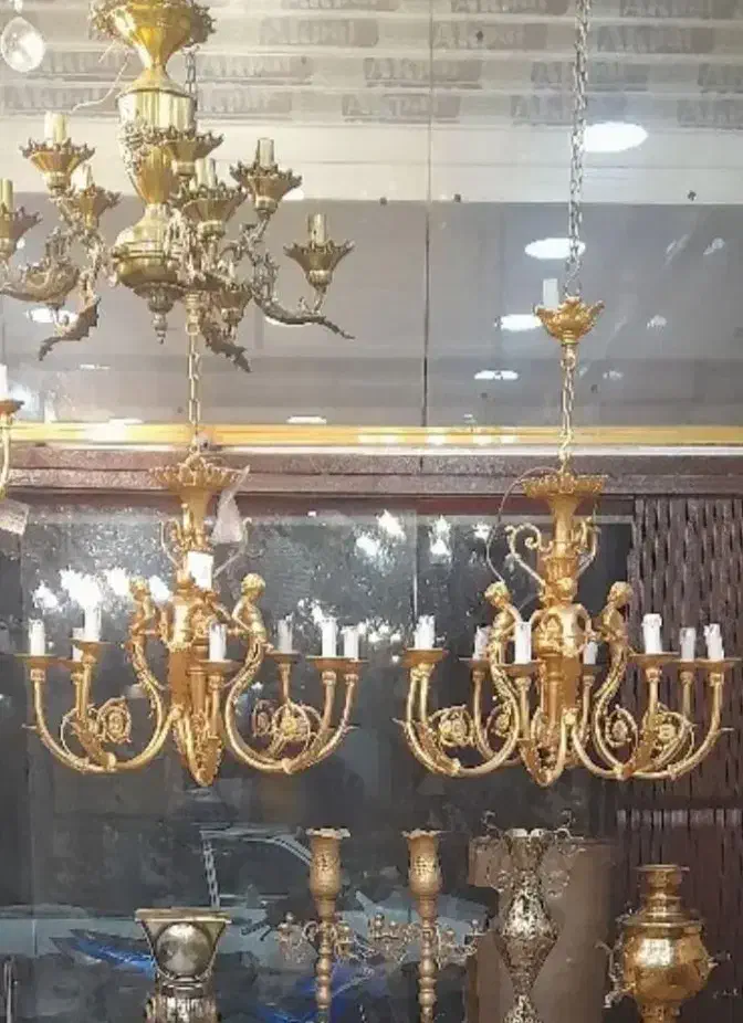 لوستر|لوستر و چراغ آویز|شیراز, شهرک گلستان|دیوار