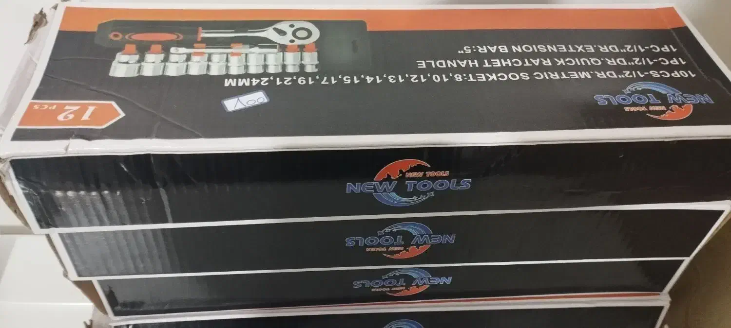 بوکس 12 پارچه فشار قویی ارزان تر از همجا|ابزارآلات|بوکان, |دیوار