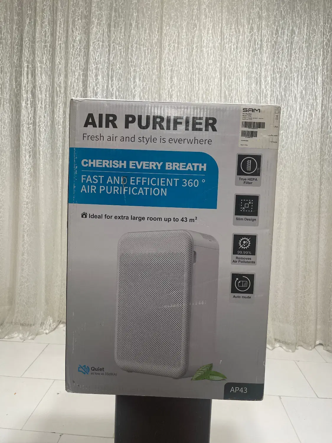 تصفیه هوا و پاکسازی گردوغبار سام(سامسونگ) آکبند|پنکه و تصفیهکنندهٔ هوا|کرمانشاه, |دیوار