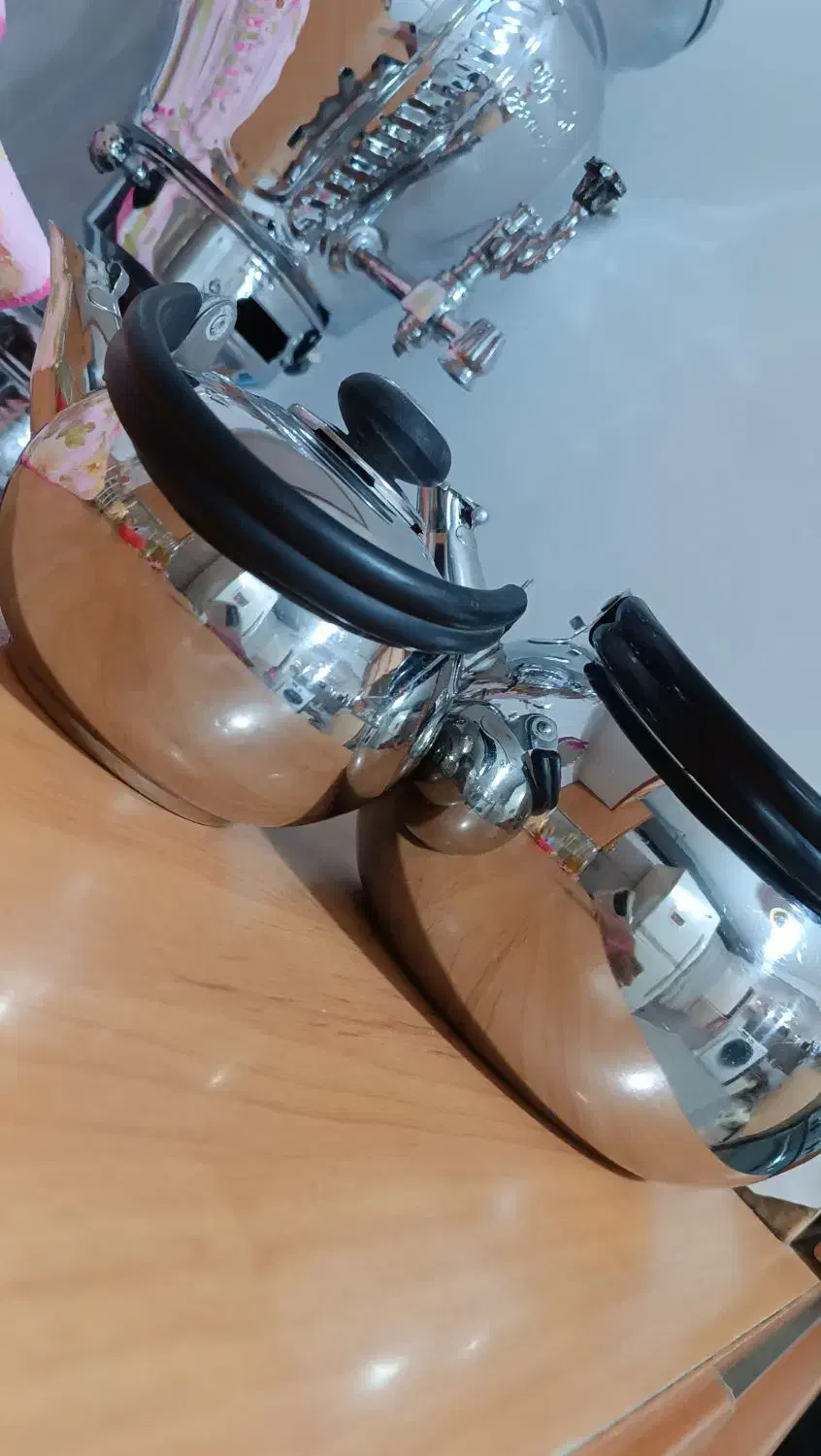 قوری اسطیل دوقلو|قوری، کتری، قهوه‌ساز دستی|قرچک, مهدیه|دیوار