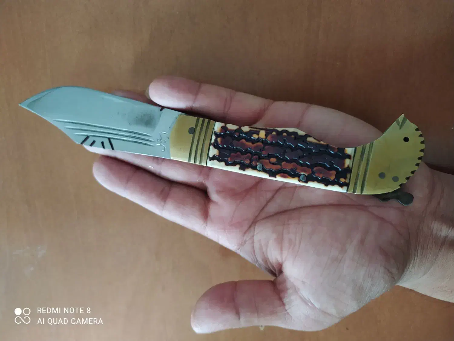 چاقو زنجان دنده ای|کلکسیون اشیاء عتیقه|آزادشهر, |دیوار