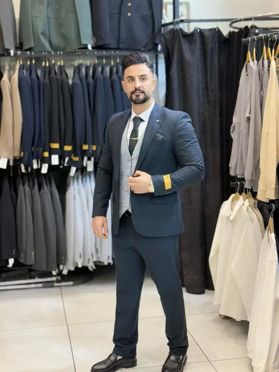 کت شلوار پارچه (بزیاق )(بهنام پلیس)|لباس|تبریز, |دیوار