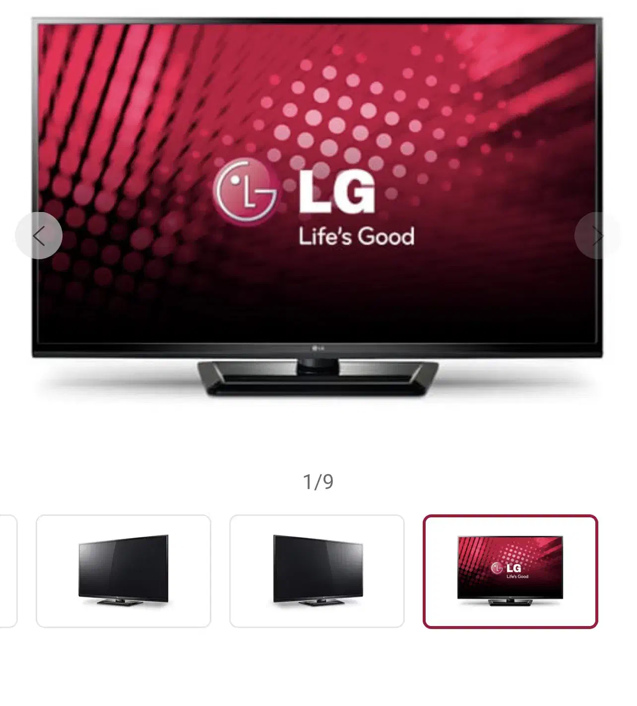 تلویزیون ال ای دی ال جی مدل 42LM58000 سایز 42 اینچ|تلویزیون و پروژکتور|تهران, اقدسیه|دیوار