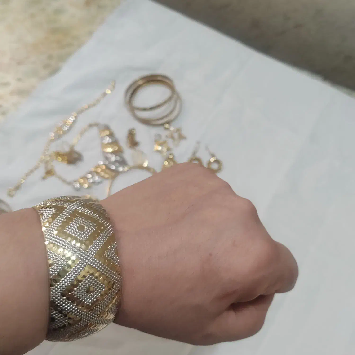 حدود 150 گرم طلاها باکتور به قیمت تابلو +1درصد|جواهرات|اردبیل, |دیوار