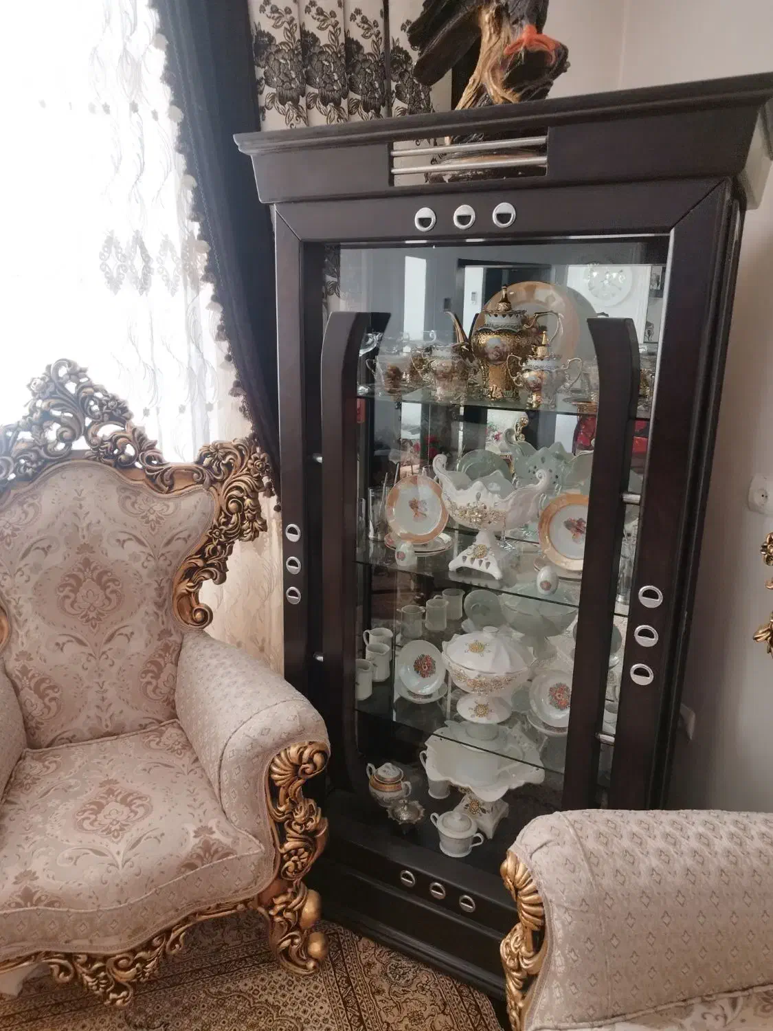 بوفه|بوفه، ویترین، کنسول|سراب, |دیوار