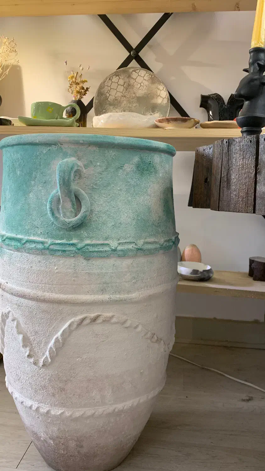 پتینه کوزه‌های قدیمی|صنایع دستی و سایر لوازم تزئینی|قزوین, |دیوار