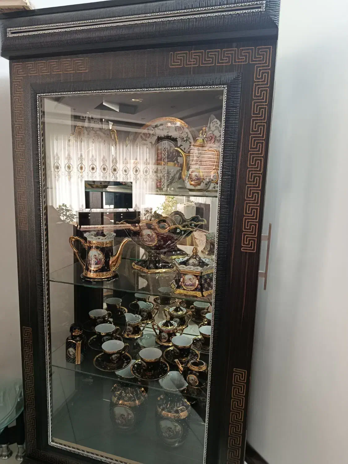 ویترین|بوفه، ویترین، کنسول|ابریشم, |دیوار