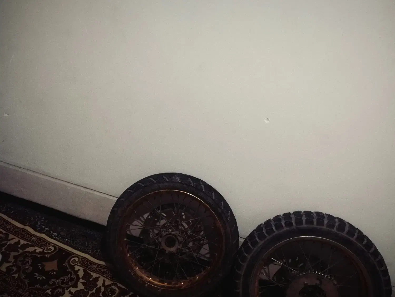 رینگ لاستیک موتور تریل|قطعات یدکی و لوازم جانبی|کرمان, |دیوار