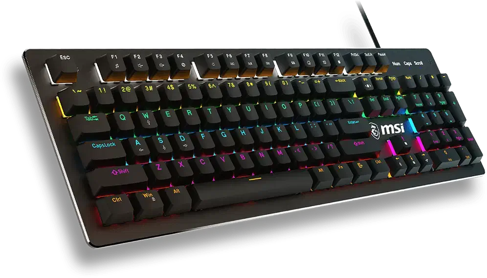 کیبورد گیمینگ مکانیکال MSI Forge GK300|قطعات و لوازم جانبی رایانه|اصفهان, خلجا|دیوار