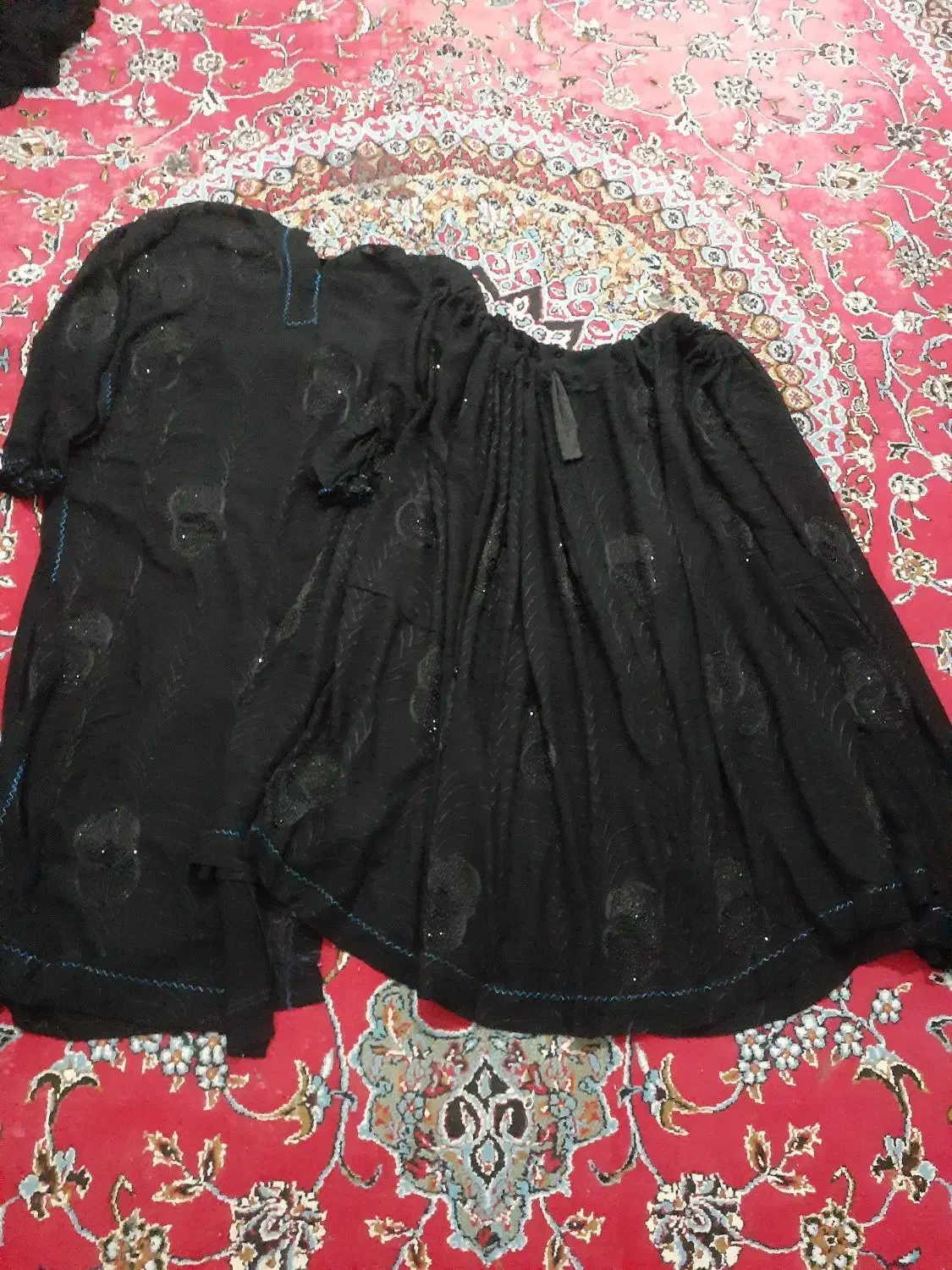 لباس محلی بدون استفاده نونوویه عددپارچه چادر|لباس|ایذه, |دیوار