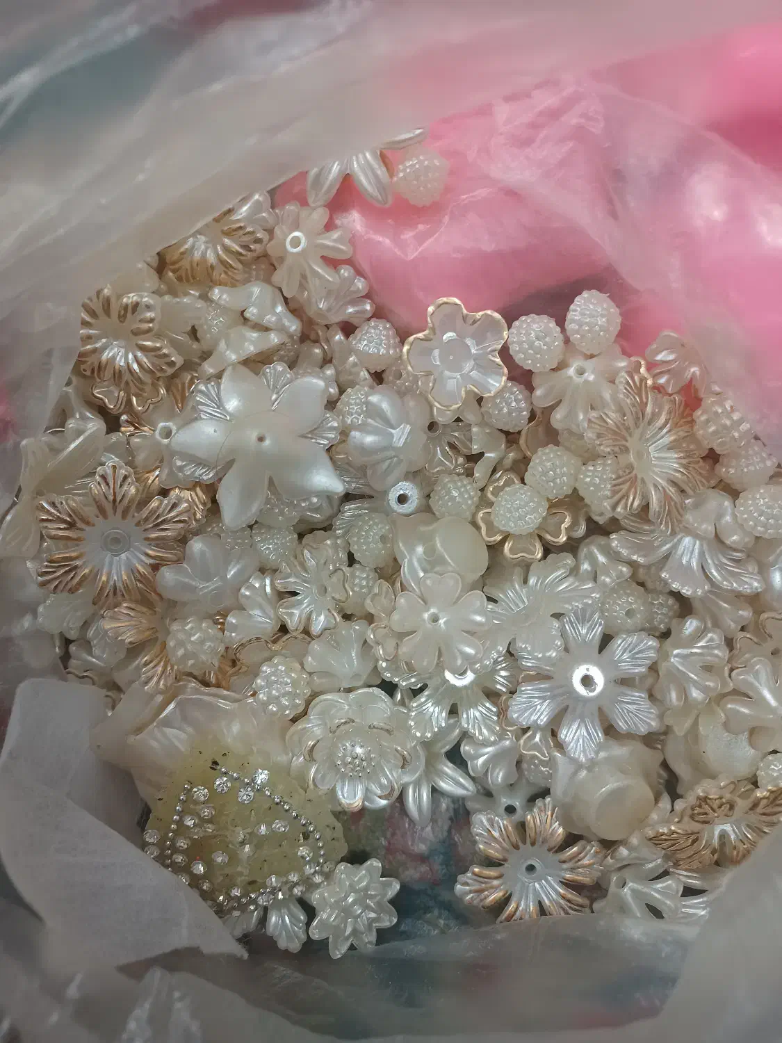 گل رز گل کریستال و لپه ای|گل مصنوعی|مشهد, موسوی قوچانی|دیوار