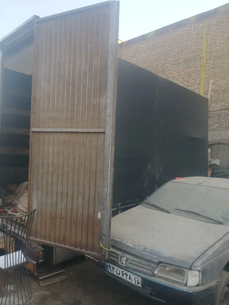 اطاق ماشین بادسان|قطعات یدکی و لوازم جانبی|قم, چهل درخت‎|دیوار