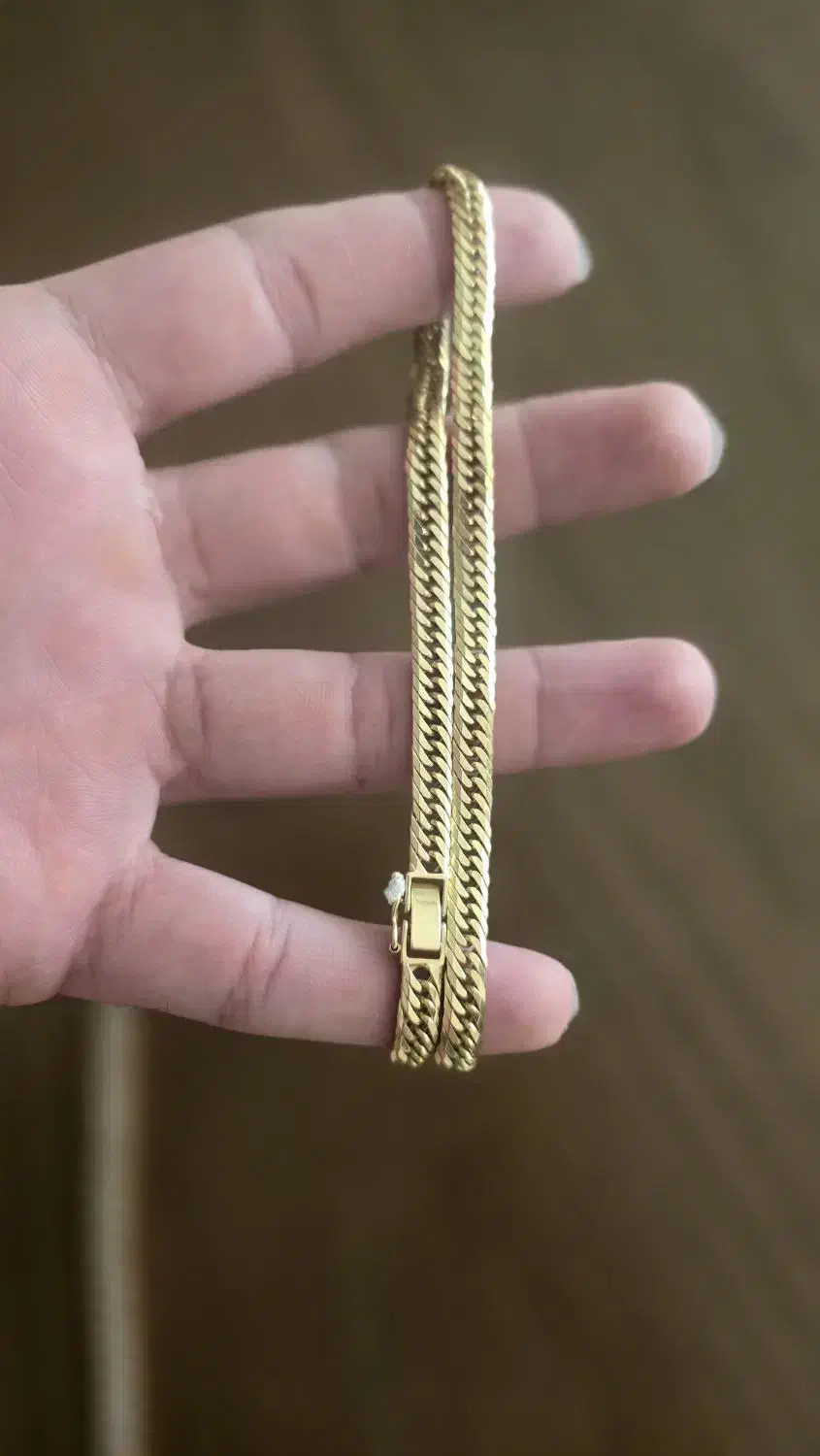 زنجیر طلای ژاپن اورجینال|جواهرات|کرمان, |دیوار