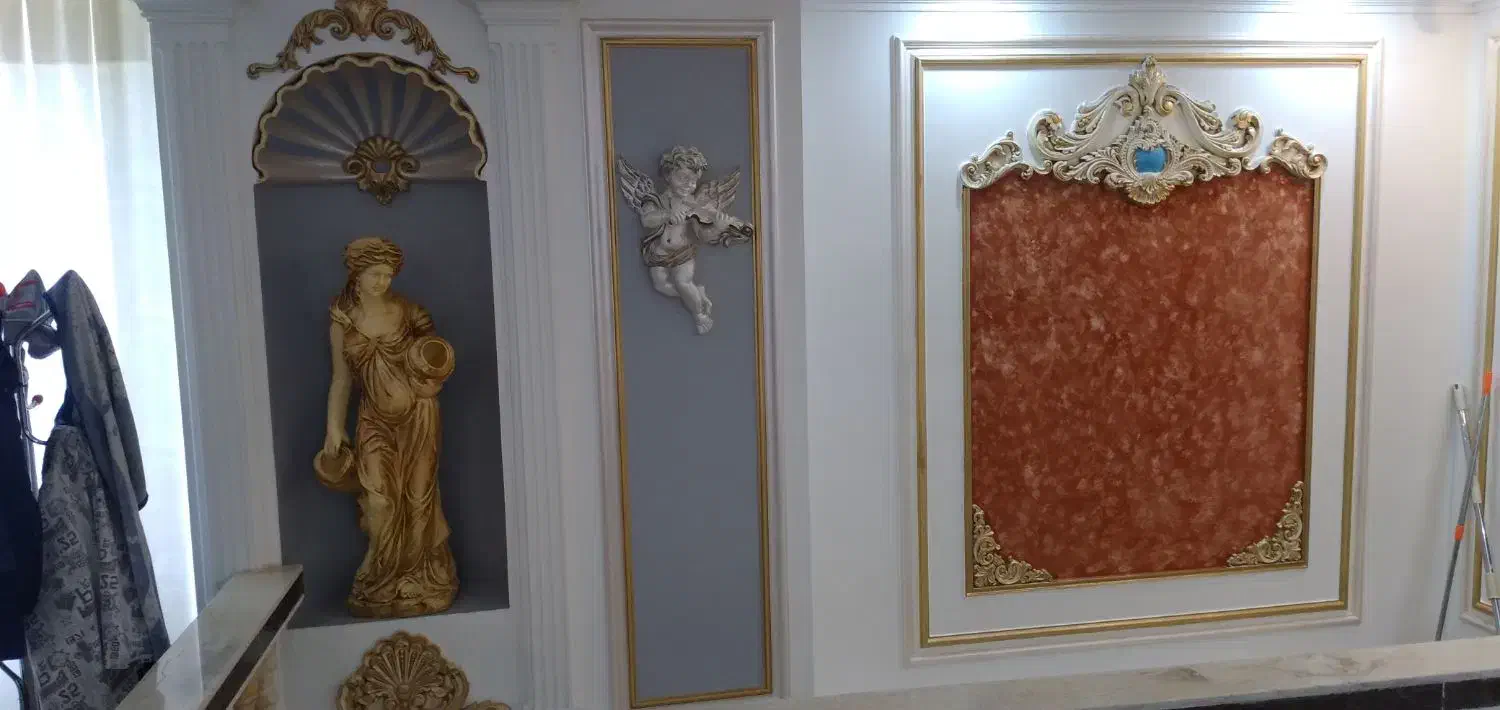 نقاش و نقاشی ساختمان نمونه|خدمات پیشه و مهارت|کرج, کوی مهر|دیوار