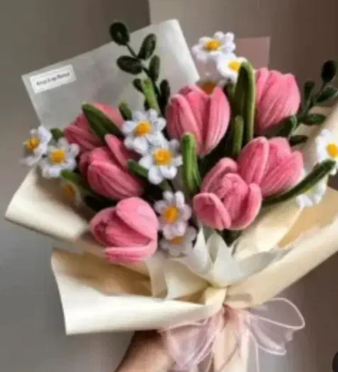 ساخت گل ربانی و پیپ پاکنی(مخملی)|گل مصنوعی|یزد, |دیوار