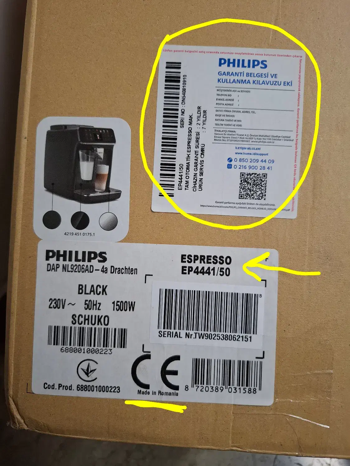 دستگاه اسپرسو ساز فیلیپس مدل EP4441/50|سماور، چای‌ساز، قهوه‌ساز|تهران, جردن|دیوار