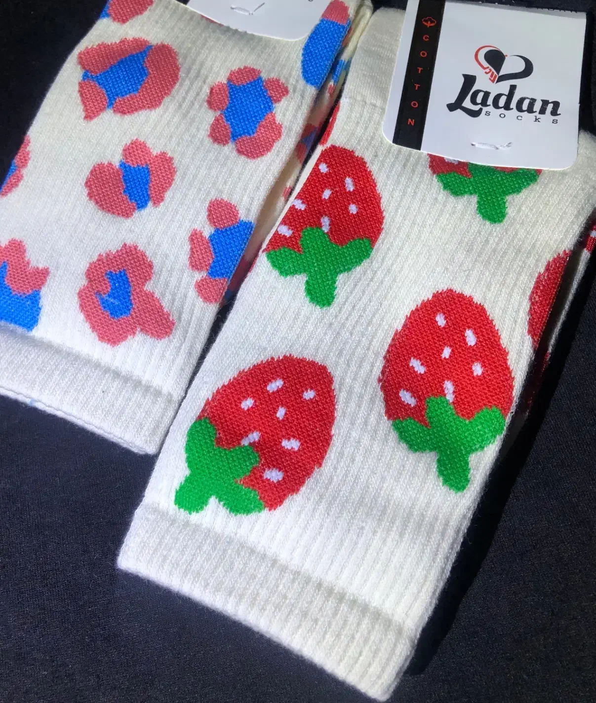 جوراب ساقبلند فانتزی توتفرنگی|لباس|اهواز, کوروش|دیوار