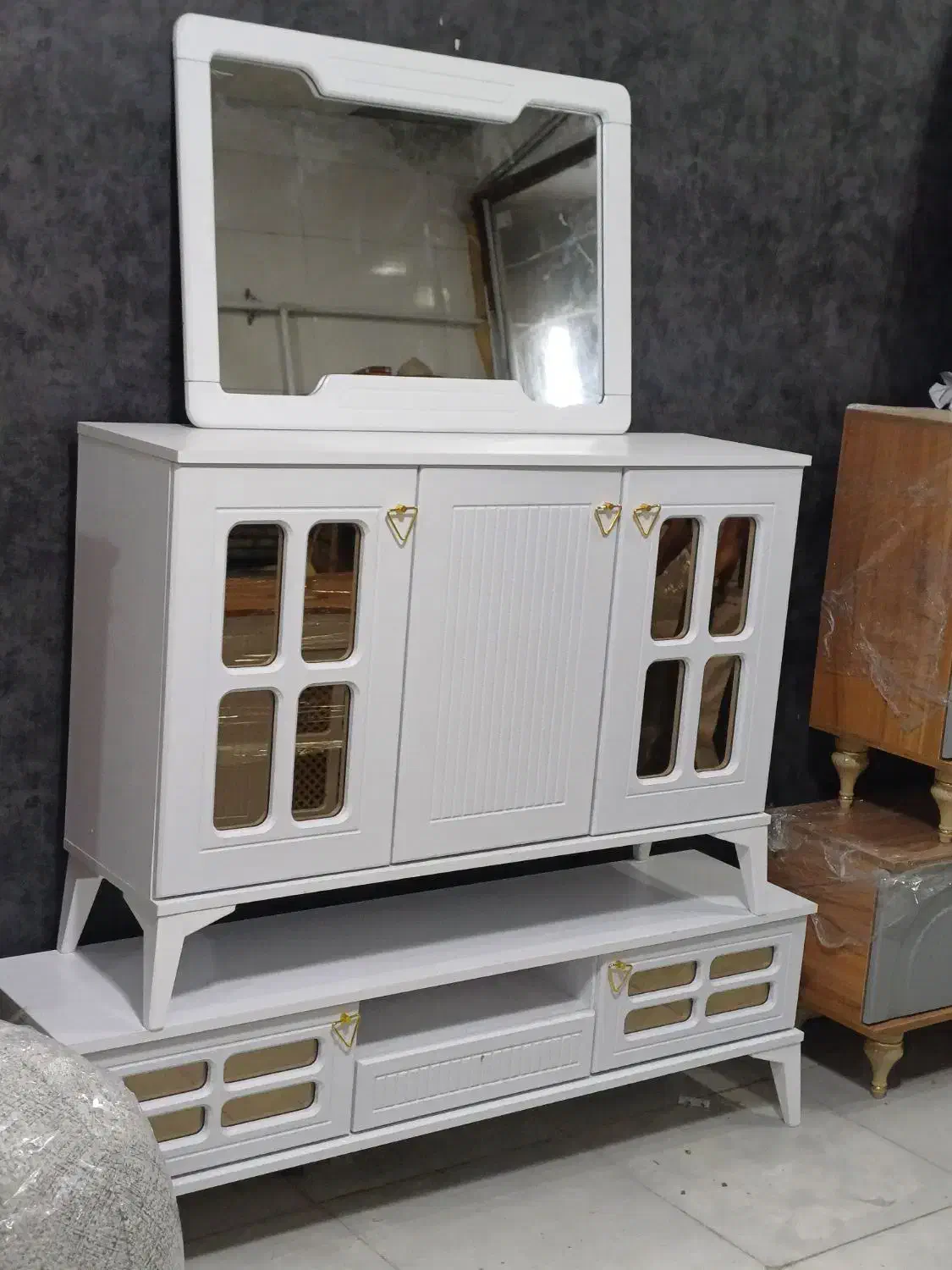 ست کنسول ومیز|بوفه، ویترین، کنسول|بندر ماهشهر, |دیوار