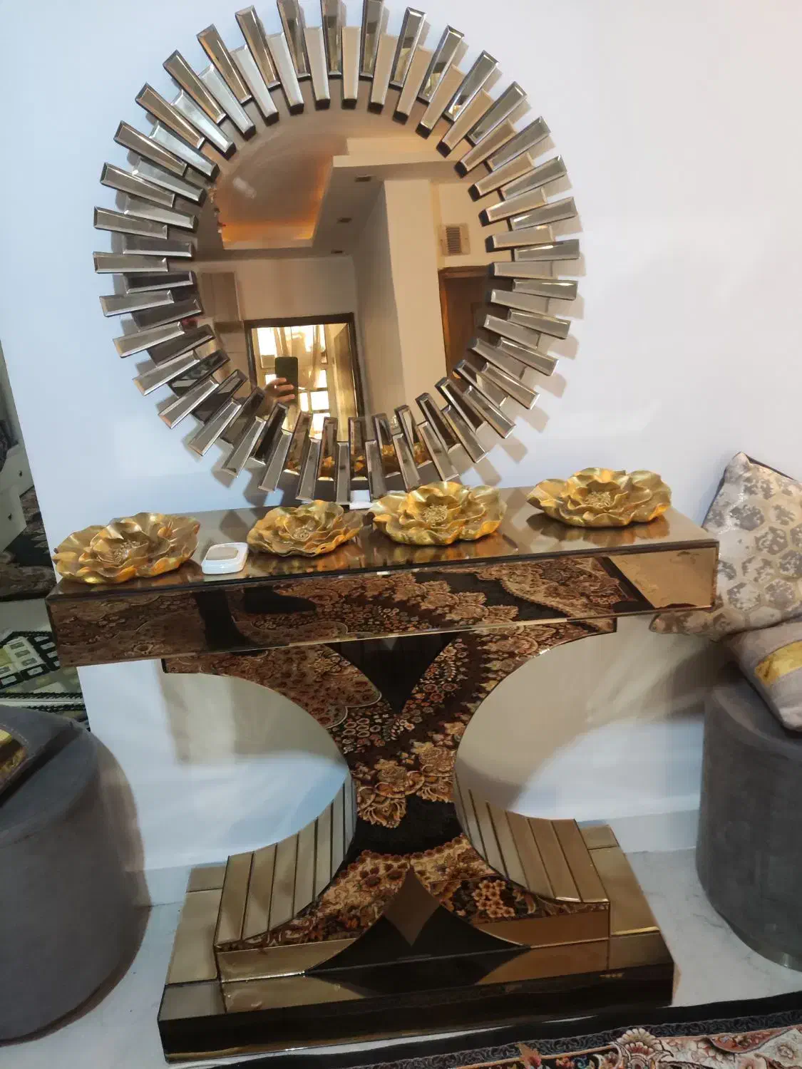 آینه وجا دکوری|آینه|کارون, |دیوار