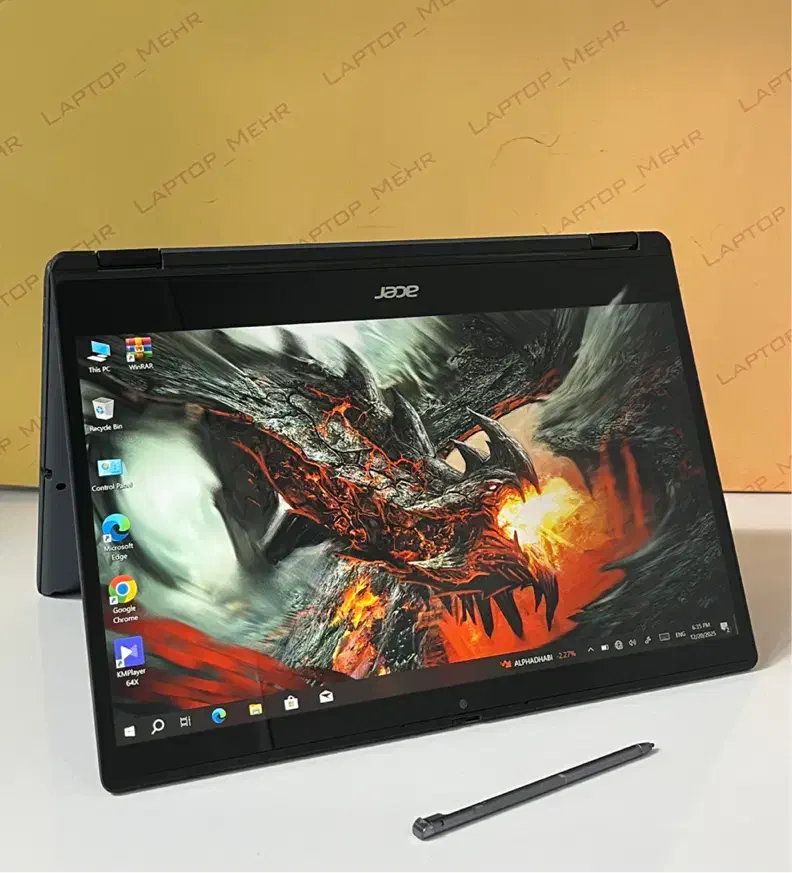 Acer تاچ ۳۶۰ درجه + قلم|رایانه همراه|شیراز, ملاصدرا|دیوار