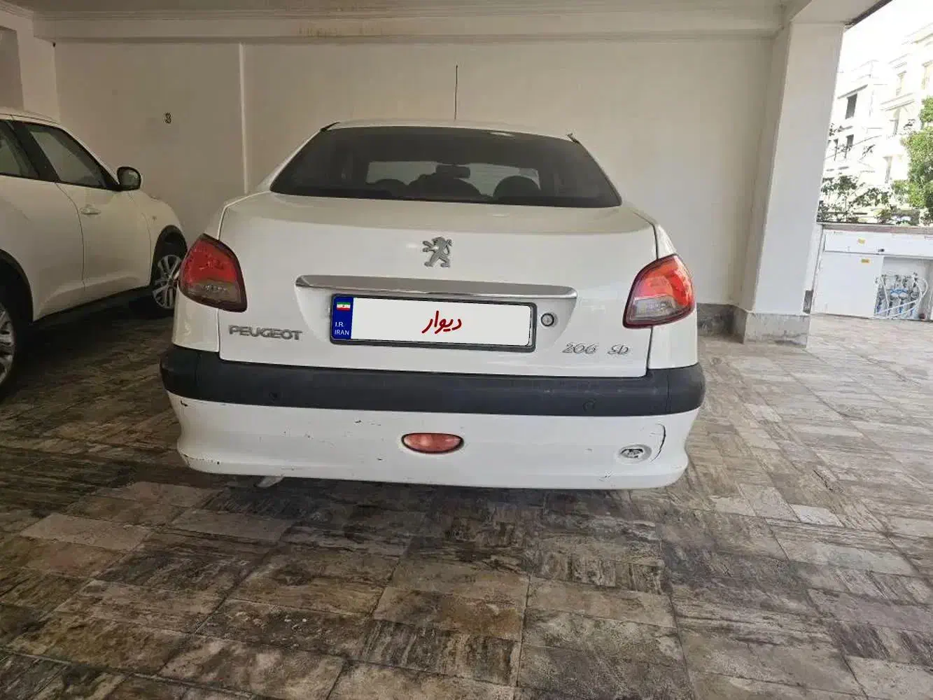 206sd    وی8|خودرو سواری و وانت|کیش, |دیوار