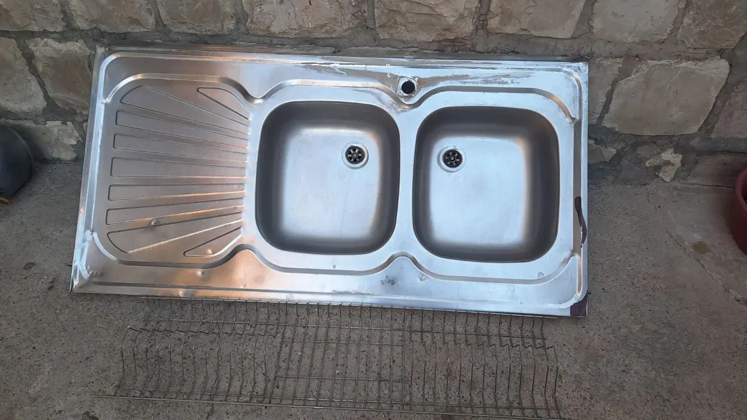 سینک ظرفشویی|مصالح و تجهیزات ساختمان|گیلان غرب, |دیوار