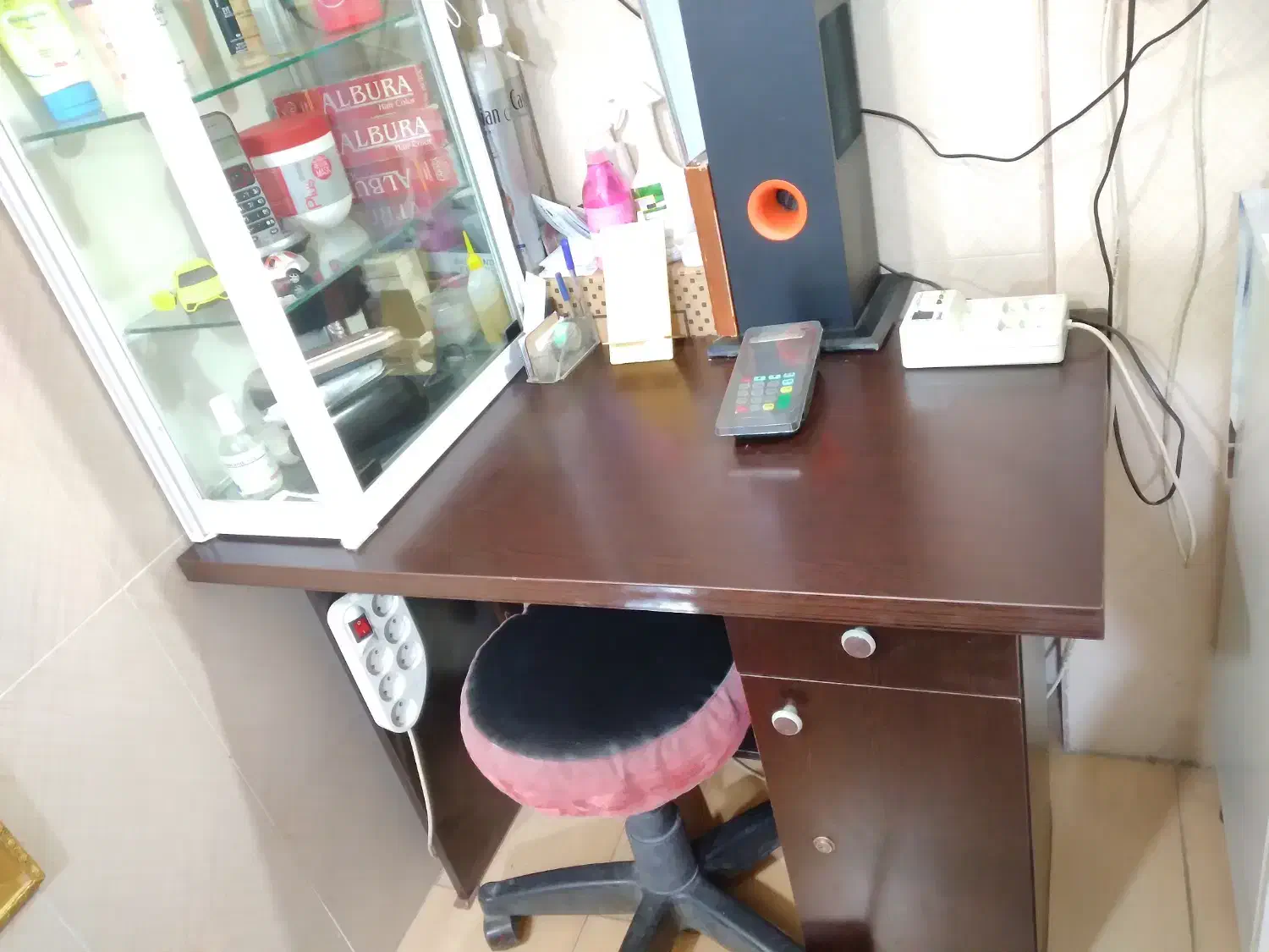 کولر پنکه ای ،اسپیکر مارشال،میز تحریری، آئینه|کولر آبی|کرمانشاه, |دیوار