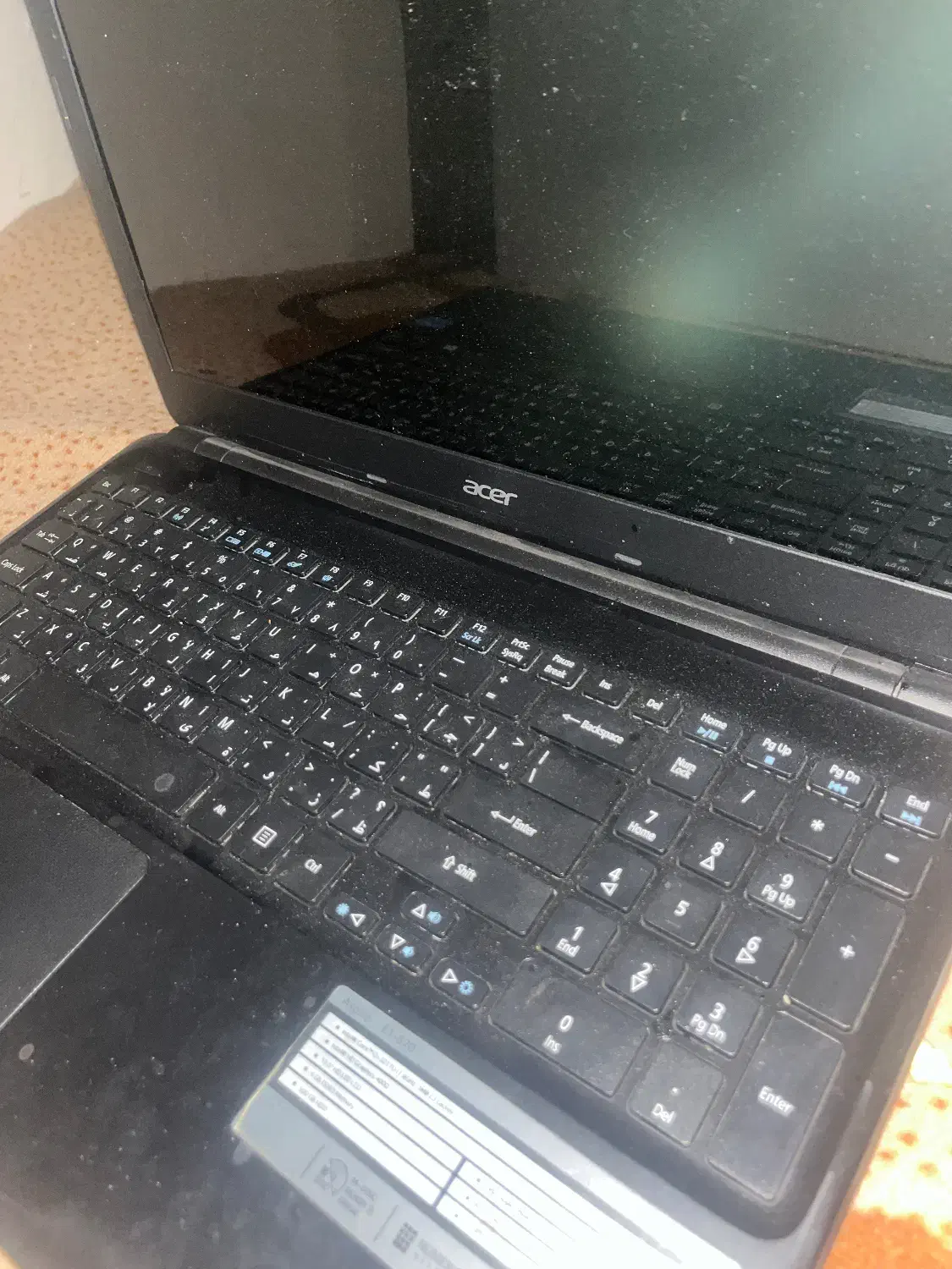 لبتاپ acer|رایانه همراه|کرمانشاه, |دیوار