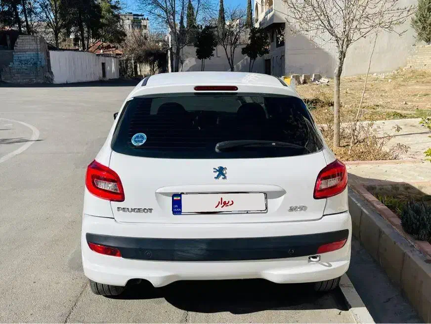 207 tu3 1402|خودرو سواری و وانت|شیراز, شهرک رضوان|دیوار