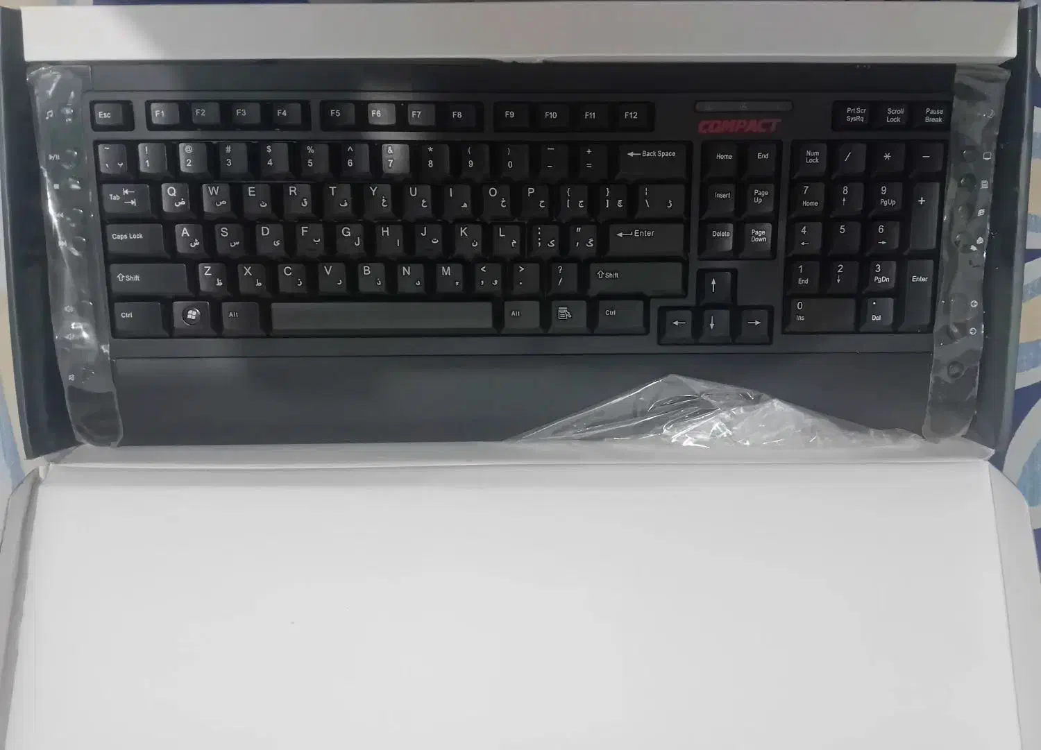 کیبورد compact مدل slim|قطعات و لوازم جانبی رایانه|گلبهار, شهر جدید گلبهار|دیوار