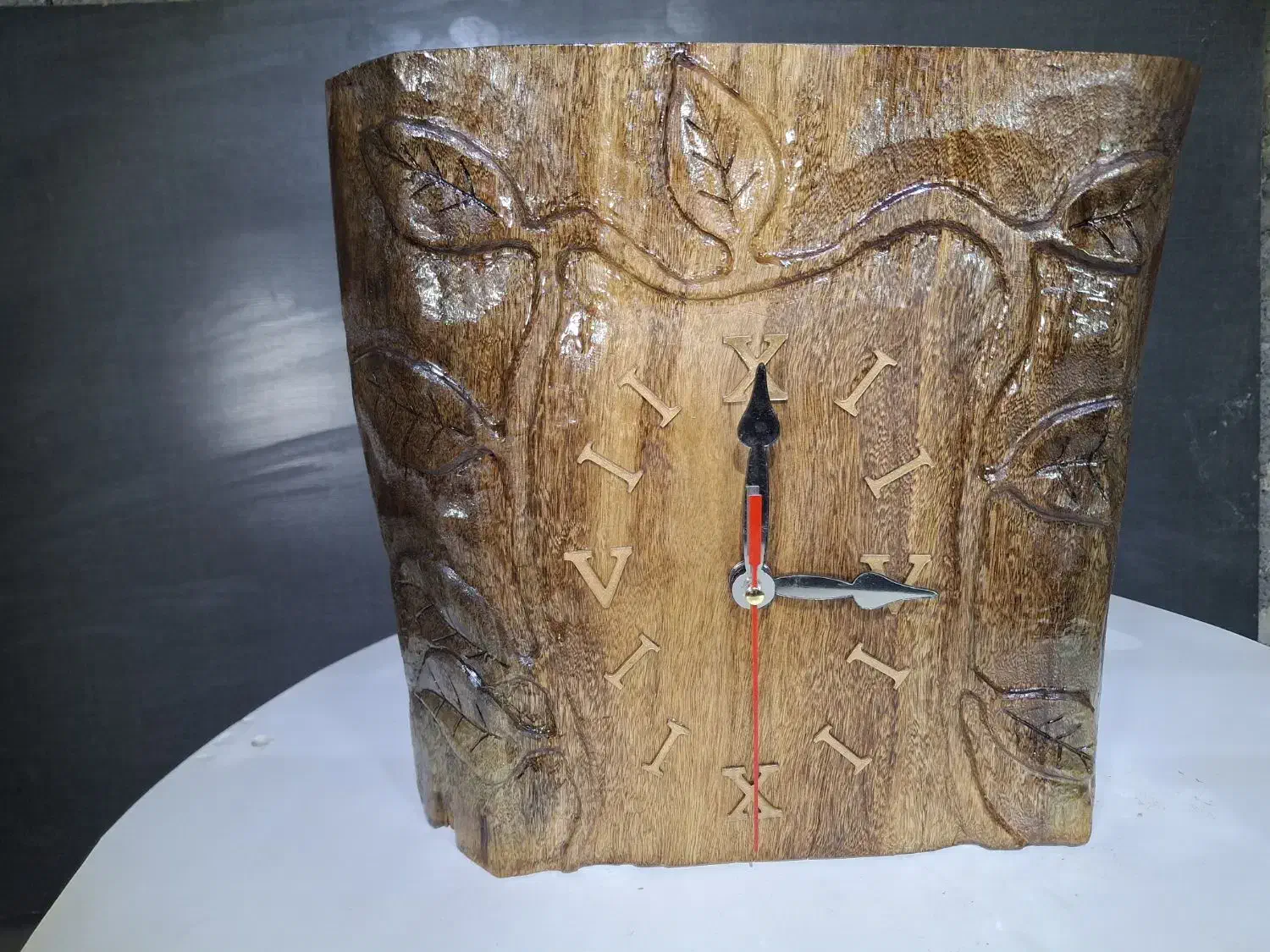 ساعت چوبی دست ساز|ساعت دیواری و تزئینی|بندرعباس, |دیوار