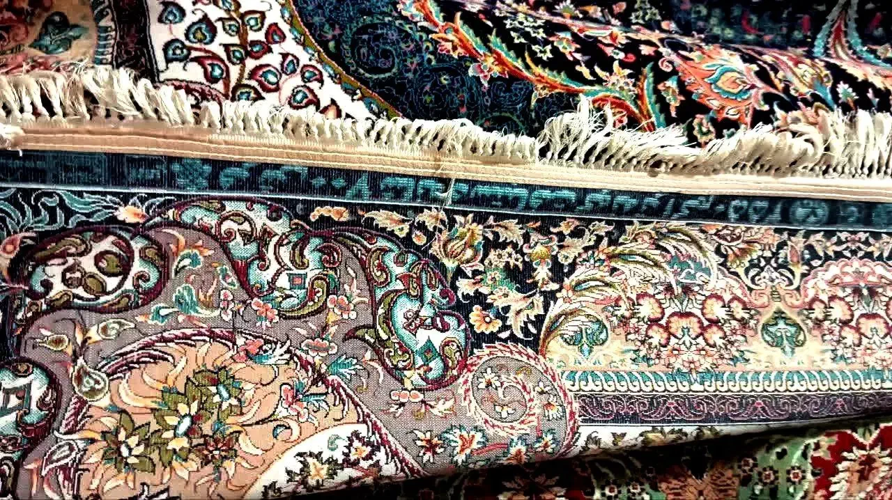 ۲ عدد فرش ۹ متری|فرش|انار, |دیوار