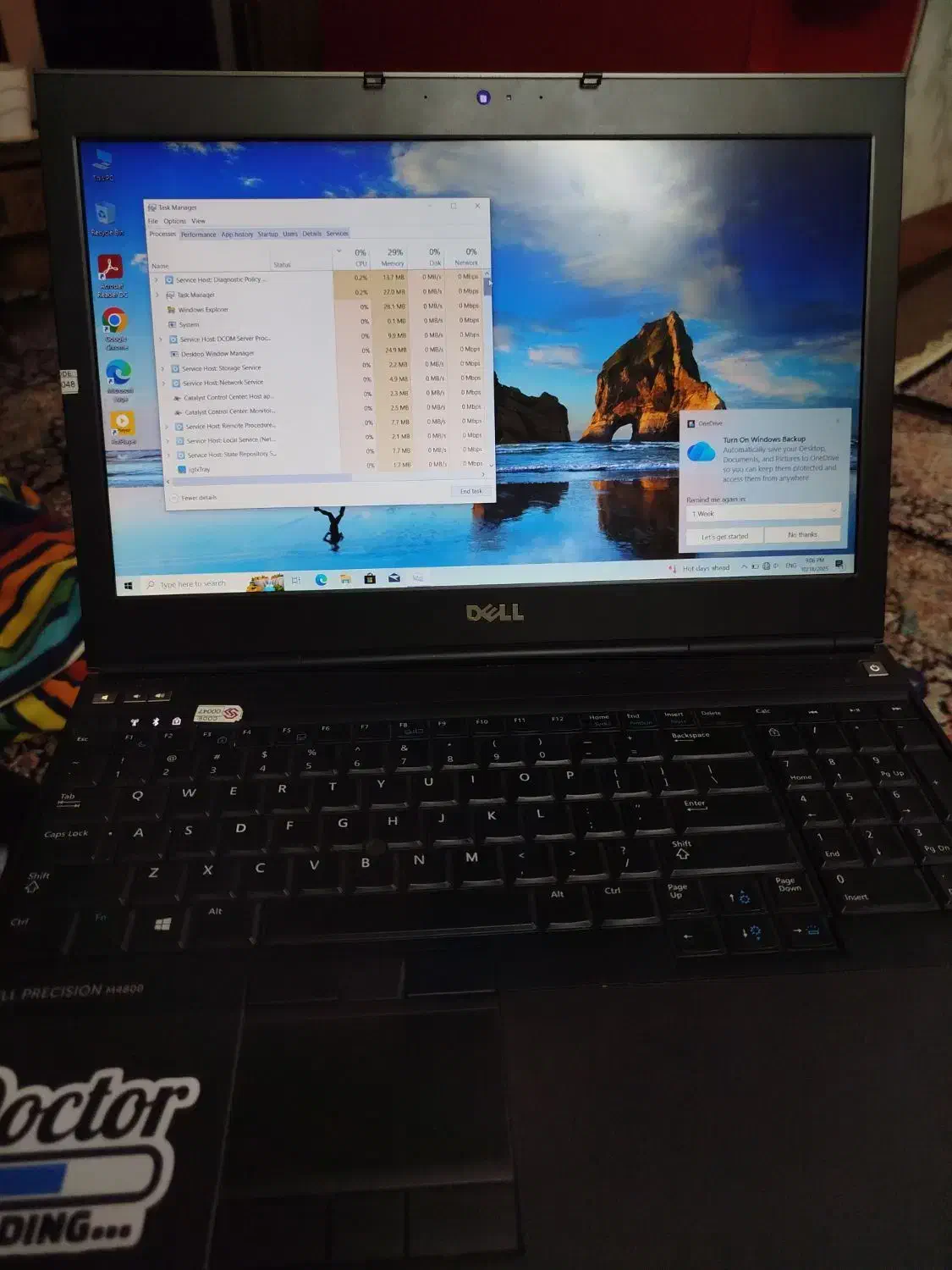 لپتاپ دل m4800|رایانه همراه|اهواز, بهارستان|دیوار