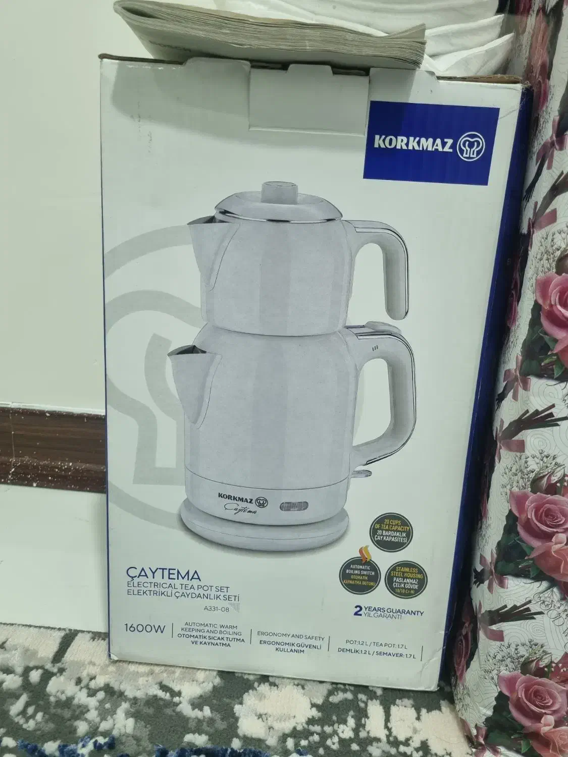 چای ساز کرکماز a331|سماور، چای‌ساز، قهوه‌ساز|تهران, امام خمینی|دیوار