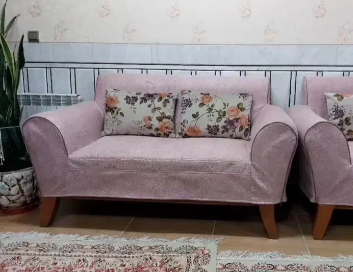 کاور مبل.پیراهن مبل|مبلمان خانگی و میز عسلی|نجف‌آباد, باغ ملی|دیوار