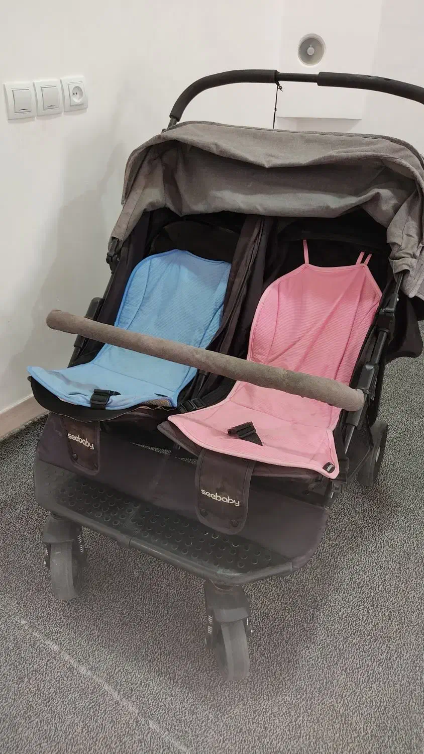 کالسکه دوقلو|کالسکه و لوازم جانبی|دهدشت, |دیوار